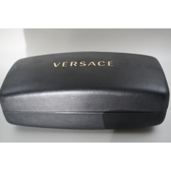 Versace VE 4305Q Gold Medusa emblem Greca design Luxury Black acetate frame, UV - Picture 9 of 9